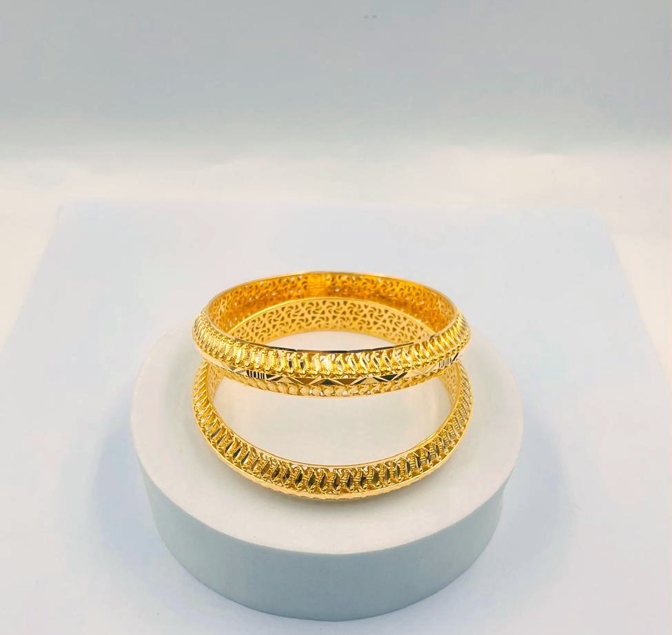 Gold bangles