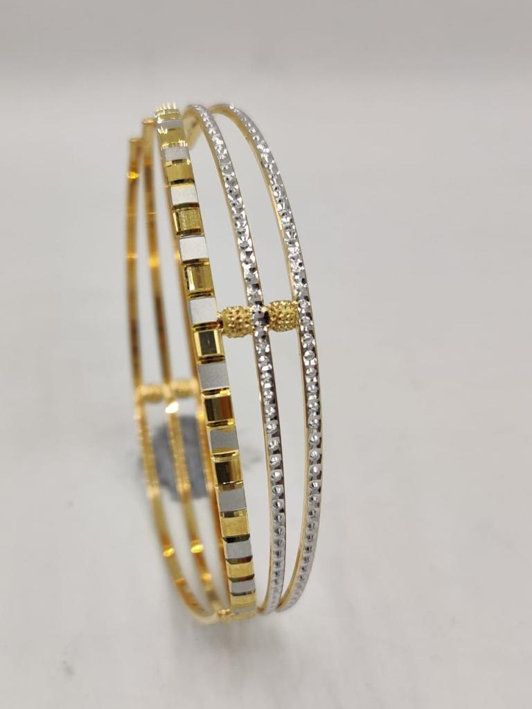 Gold bangles