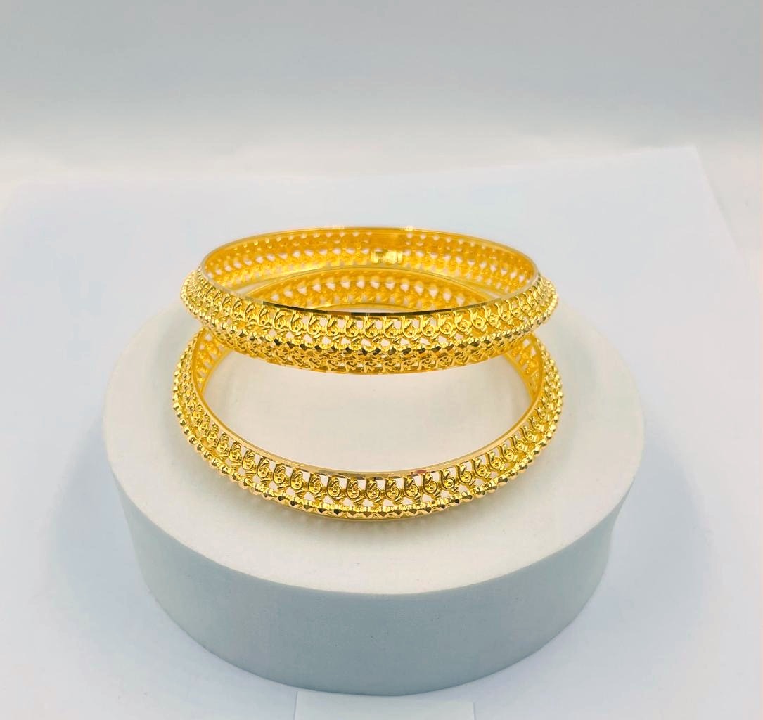 Gold bangles