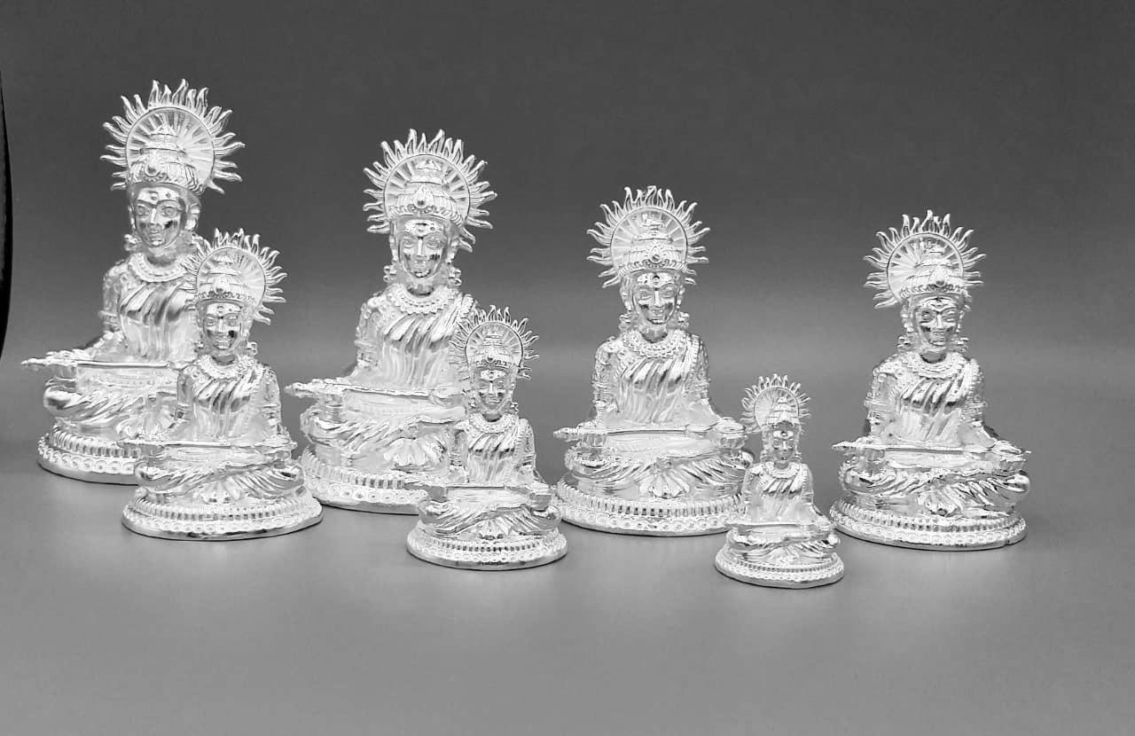 Silver idol
